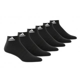 adidas Sportsocken Ankle Cushioned Knöchellang schwarz - 6 Paar